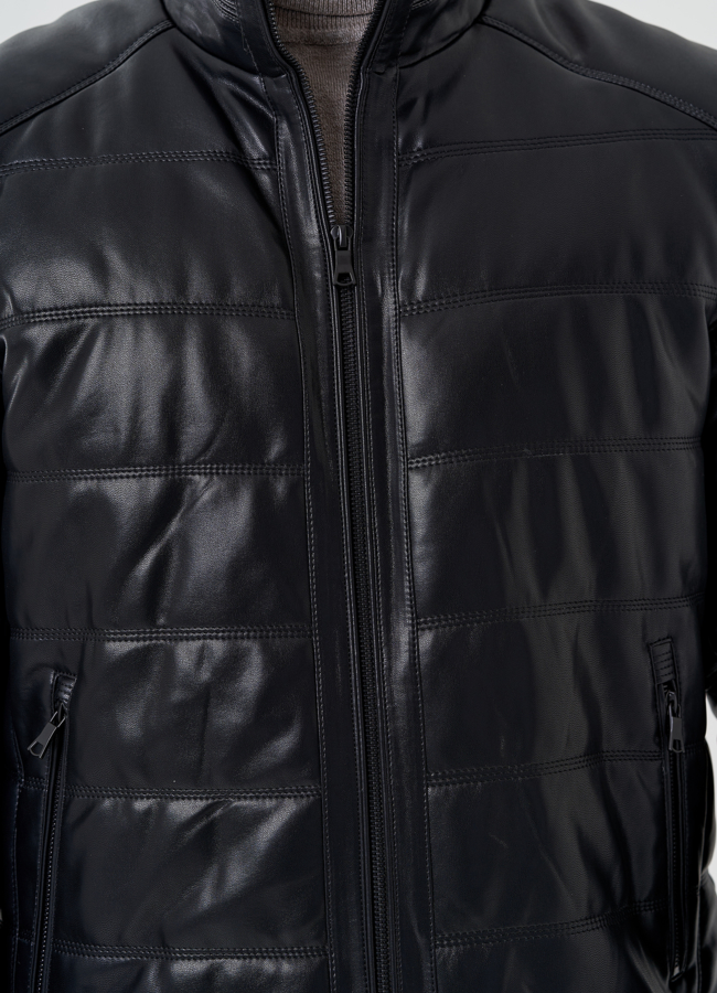 Мужская куртка из эко кожи модель № 24466 универмаг малина