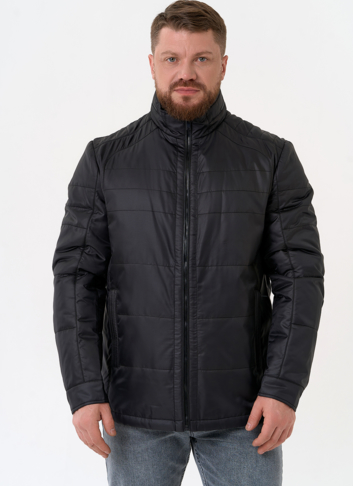 Мужская куртка с воротником стойкой Мужская куртка с воротником стойкой